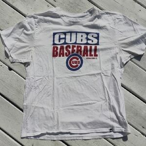 Cubs Baseball adult T-Shirt - White